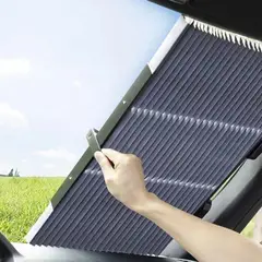 MOVI - PARASOL RETRÁCTIL PARA AUTOS Y CAMIONETAS XL