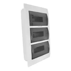ESHOPANGIE - Tablero Eléctrico Embutido 36 Módulos Puerta Transparente