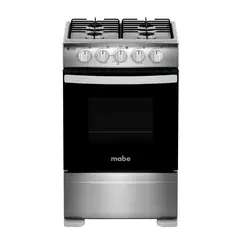 MABE - Cocina a Gas 4 platos 51cm válvula corta gas CMC20AXX-2