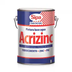 SIPA - Pintura para Techo Acrizinc Blanco Galon