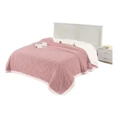 GENERICO - Frazada Polar Con Chiporro 2 Plazas