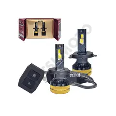 MATSUMOTO - Kit 2 Ampolletas H4 Super Led 18.000lm Bicolor