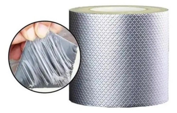 Cinta Sellador Butilo Techo Gotera Impermeable 100mm X 10m
