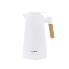 SIMPLIT - Jarra Termo Liquido Insulado 1 Lt - Blanco