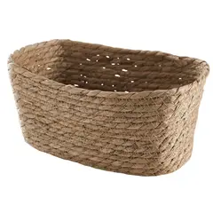 DAY - Canasto Organizador Rectangular de Junco 34x24 cm