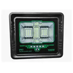 ESHOPANGIE - Lampara Foco Solar 63led 100w + Panel Solar + Control Remoto