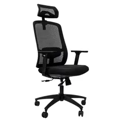 GENERICO - Silla De Oficina Ejecutiva Bruce Con Cabecero Ofix