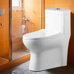 JOYTEK - WC One Piece Millenium 8020 Descarga a Piso 20.5 cm