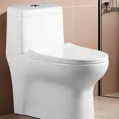 JOYTEK - Inodoro WC One Piece 8020 Descarga a Piso 20.5 cm