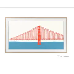 SAMSUNG - Marco Magnético TV The Frame 85" Madera Beige