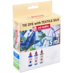 ART CREATION - Set 3 Colores Azules Teñido Tie Dye 85ml