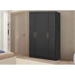 ALMORE - Closet Atlanta 4 Ptas Negro