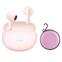 VIVO - Audífonos Tws Air 3 Bluetooth BT54 Rosa Y estuche