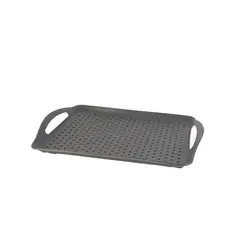 5FIVE - Bandeja Antideslizante Gris 45X32 Cm