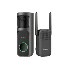 IMOU - Doorbell 2s Kit Cámara 3mp Video Timbre Inalámbrico Negro