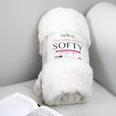 DORAL - Manta Softy Lisa Crudo 127×152 cm