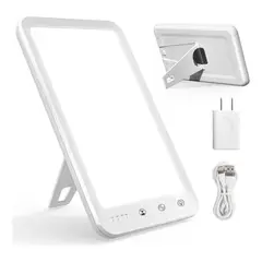 MUNDO MAGIA - Lámpara De Fototerapia Sin Rayos Uv Led Color Blanco