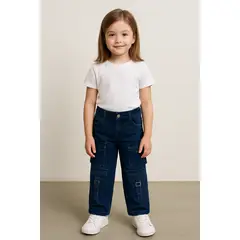 KIBOU - Pantalón Cargo Juvenil Para Niña