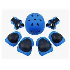 GENERICO - Set Protección Niñoa Para deportes color azul