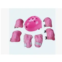 GENERICO - Set Protección Niños Para deportes color rosa