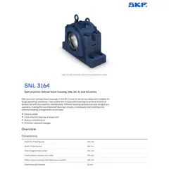 SKFK - SOPORTE RODAMIENTO SNL 3164 SKF