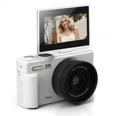 RENVMEXY - Cámara Digital 5K WiFi 75MP Autofoco y Modo Belleza para Selfies