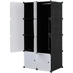 GENERICO - Organizador De Zapatos 8 Módulos Dormitorio Estante Ropa