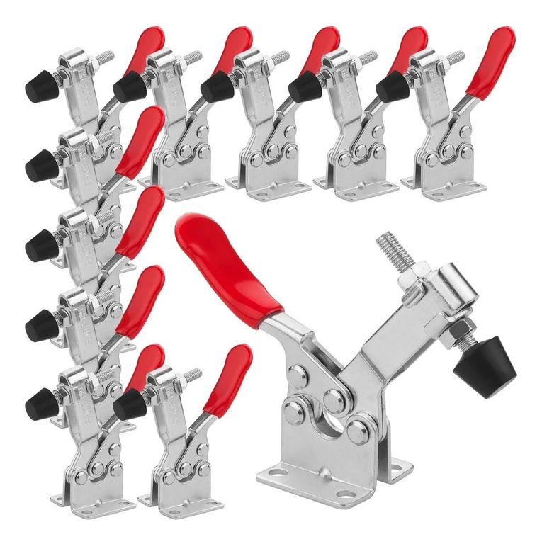 Abrazaderas De Palanca GH-101-A De Liberación Rápida 12 pcs