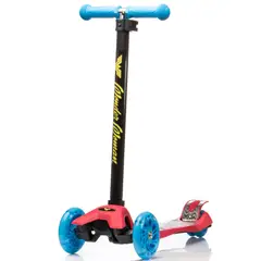 DC COMICS - Scooter Infantil Reforzado Mujer Maravilla 4 Rueda