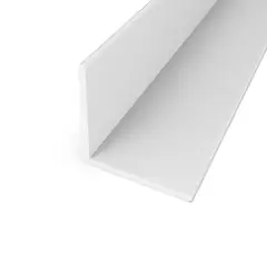 GENERICO - Perfil L Ángulo PVC 32x32mm x 120cm Caja 10 unidades