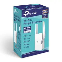 TP LINK - Tp-link Repetidor Extensor Rango RE605X Wi-Fi 6 AX1800 OneMesh 5GHz & 2,4GHz C/Starlink