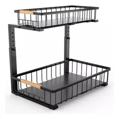U BUY - Organizador Estante Multiuso Bajo Lavaplatos Cocina Baño