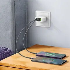 LDNIO - Cable USB-C Reforzado 2 m LS852