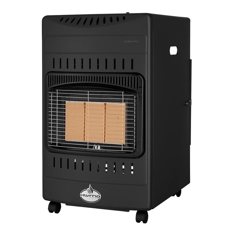 Estufa a Gas Interior 15 Kg 4,2 Kw VARME PRO Black