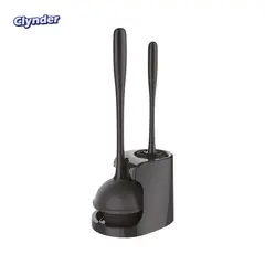 CLYNDER - Cepillo Escobilla Sopapo Inodoro Baño Set Limpieza