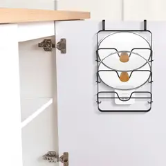 HOME LOGICS - Organizador Cabinete Puerta Tapas Ollas Cocina
