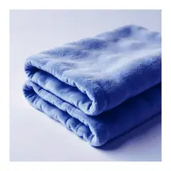 GENERICO - Manta Suave para Bebé Color Azul 113x70 cm Confort Total