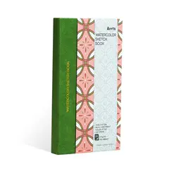 ARRTX - CUADERNO DE BOCETOS PARA ACUARELA 24 PAGINAS 300 GRS 18.5 x 10.5 CM