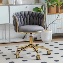 GENERICO - Silla de escritorio Queen Gris