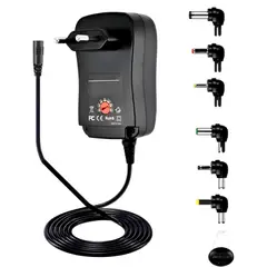 OEM - Transformador 15V Regulables 3A / 45W + 8 Plug Universales