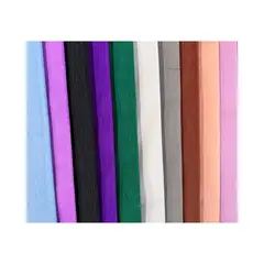 ART AND CRAFT - Papel Crepe 10 Pliegos De 50x200 Cm Art & Craft - Multicolor