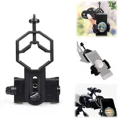 GENERICO - Soporte Universal para Teléfono Móvil Para Telescopios y Microscopios