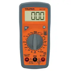 TRUPER - TESTER DIGITAL MULTI JUNIOR MODELO MUT-33