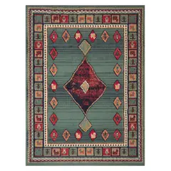 CANNON - Alfombra Zinnia Verde 133x180