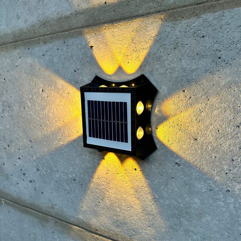 Apliqué 360 Solar Premium - 8 Luces IP65