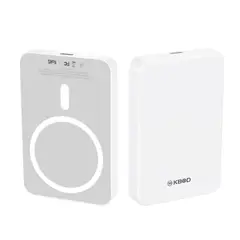 KBOD - Batería Externa Inalámbrica Con Magsafe 5000mah Char-11051 Blanco