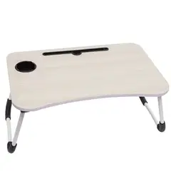 GENERICO - Mesa Plegable Para Cama Y Notebook Multifuncional De Madera