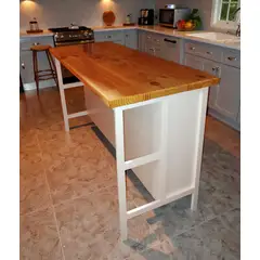 GENERICO - Mesa Americana Isla Cubierta Vitrificada Cocina Comedor