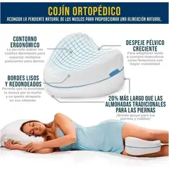 MOVI - ALMOHADA ORTOPEDICA PARA PIERNAS EL DESCANSO PERFECTO