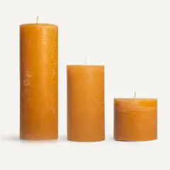GENERICO - Velas Caramelo Artesanales - Hechas a Mano 10x6cm